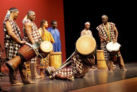 African Drummers And Dancers