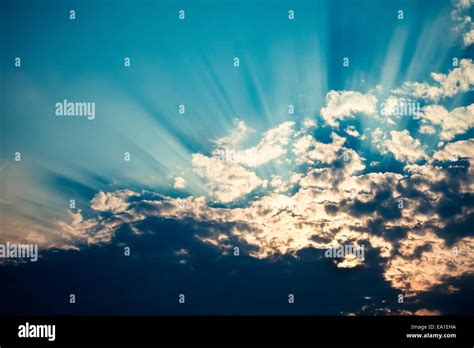 Rays Of Sunlight Stock Photo Alamy