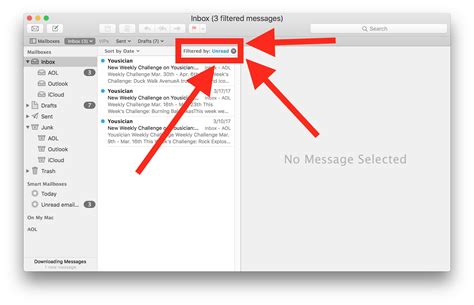 How To Use The Unread Email Filter On Mail For Mac
