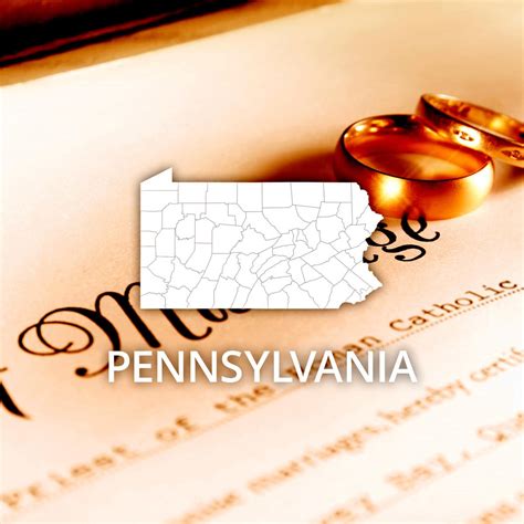 Where To Obtain A Pennsylvania Marriage Certificate