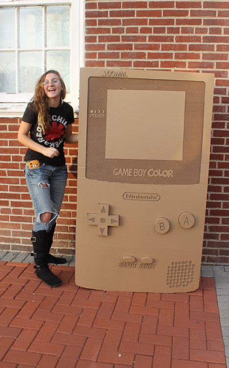 Incredible Cardboard Game Boy Color By Tiny Cartridge