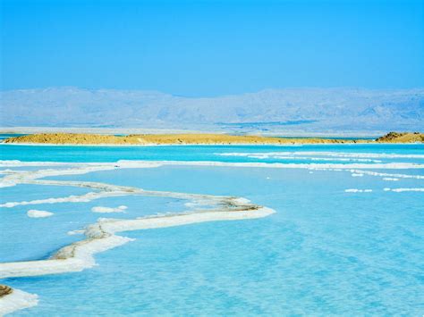 Beautiful Coast Of The Dead Sea Israel Ayelet Tours Ltd