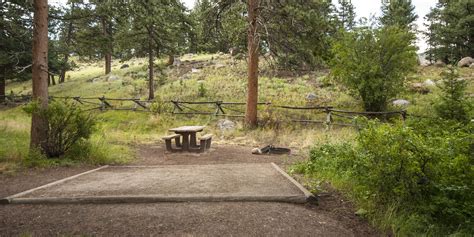Aspenglen Campground Rocky Mountain National Park Camping In Colorado