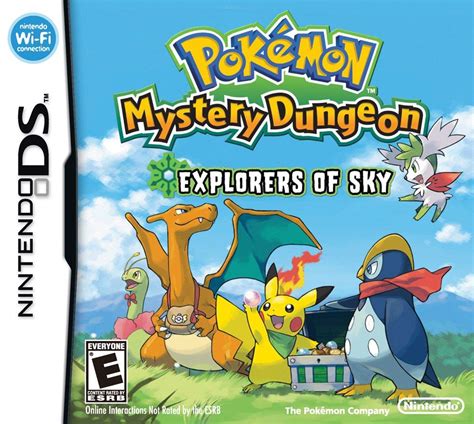 Pokemon Mystery Dungeon Explorers Of Sky Nintendo Ds Nintendo Ds