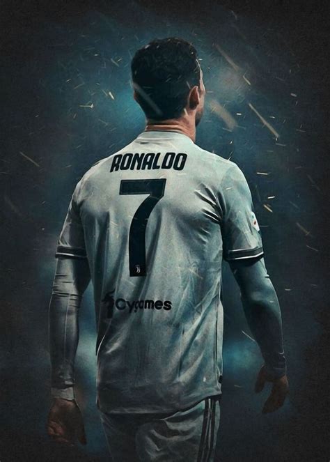 Big canvas paintings for home decor. 'Cristiano Ronaldo' Poster by Zull | Displate | Ronaldo ...