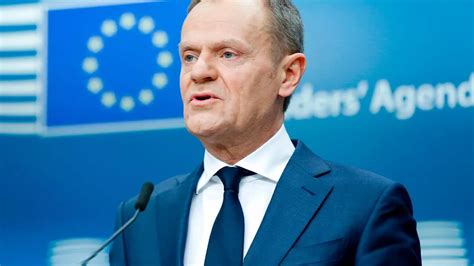 european council president donald tusk warns there can be no frictionless trade with the eu