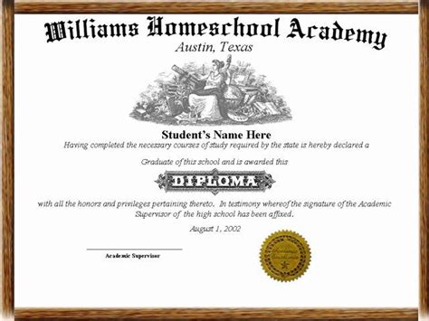 High School Diploma Template Word In 2020 High School Diploma