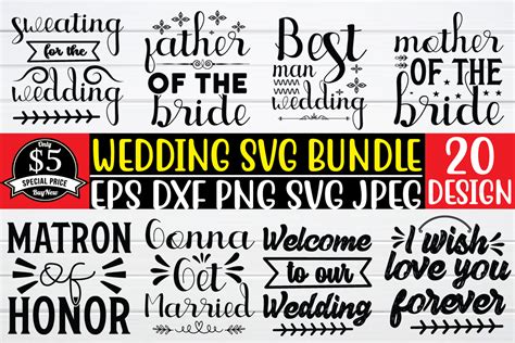 Wedding Svg Bundle Bundle · Creative Fabrica