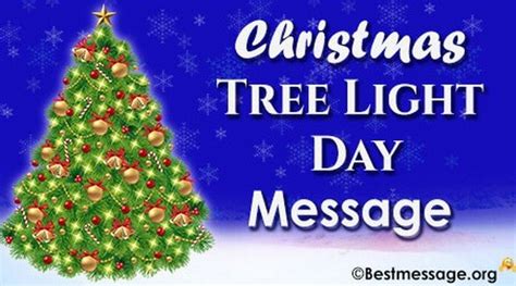 Merry Christmas Tree Light Day Wishes Greetings Messages Christmas