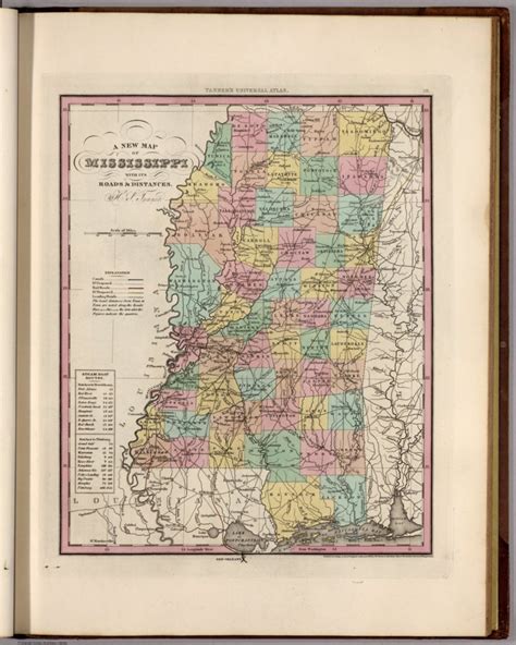 Mississippi David Rumsey Historical Map Collection