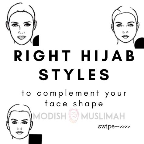 Right Hijab Styles To Complement Your Face Shape Face Shapes Face Complements
