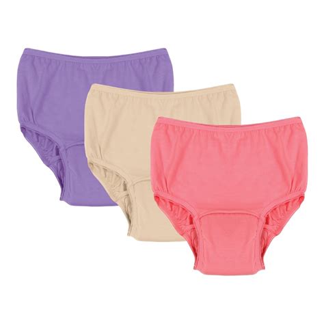 Womens Adult Incontinence Panties Assorted Colors 20 Oz Pad 3