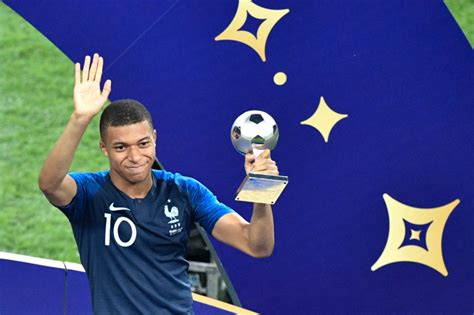 Coupe Du Monde 2018 Kylian Mbappé Désigné Meilleur Jeune