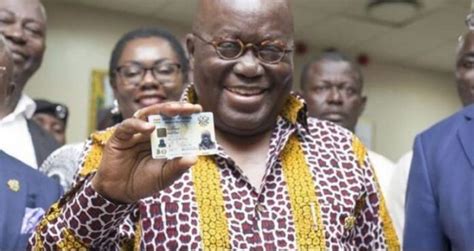 Ghana Card To Be Recognized Globally As E Passport In 2022 Bawumia