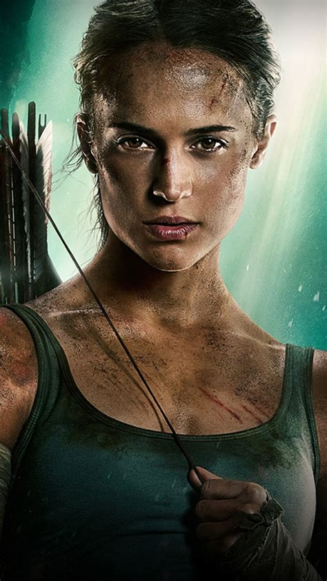 1080x1920 Tomb Raider 2018 Movies Hd Alicia Vikander Lara Croft