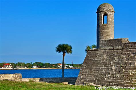 Castillo De San Marcos National Monument In St Augustine Florida