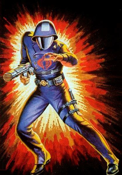 Gi Joe Card Art Cobra Commander