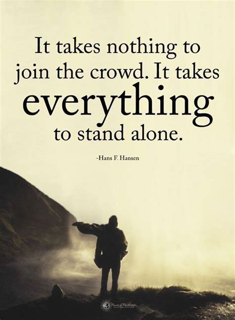 Standing Alone Funny Quotes Shortquotescc