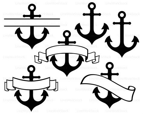 Download Anchor Svg Anchor Silhouette Download Png Clipart Png Free