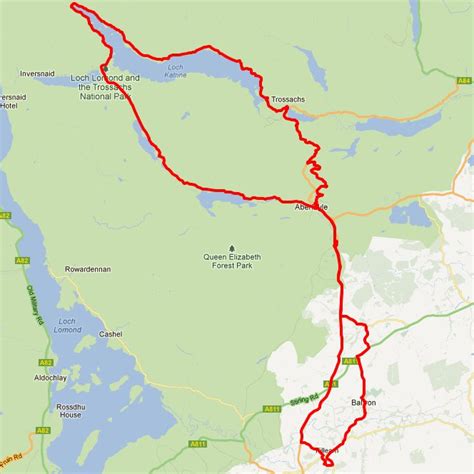 Dukes Pass And Loch Katrine Loop Cycle Gordon Valentines Adventures