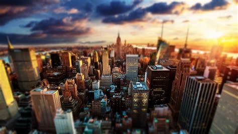 Download New York Photography Tilt Shift 4k Ultra Hd Wallpaper