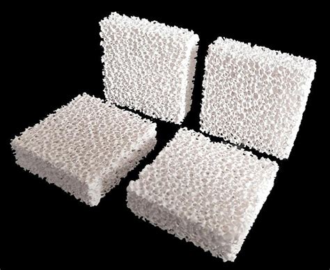Ceramic Foam Filter For Molten Metal Filtration China Manufacturer