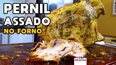 Receita De Pernil Assado No Forno Tv Receitas