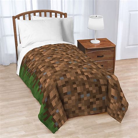 Check spelling or type a new query. Mojang Minecraft Grass Twin Blanket | buybuy BABY