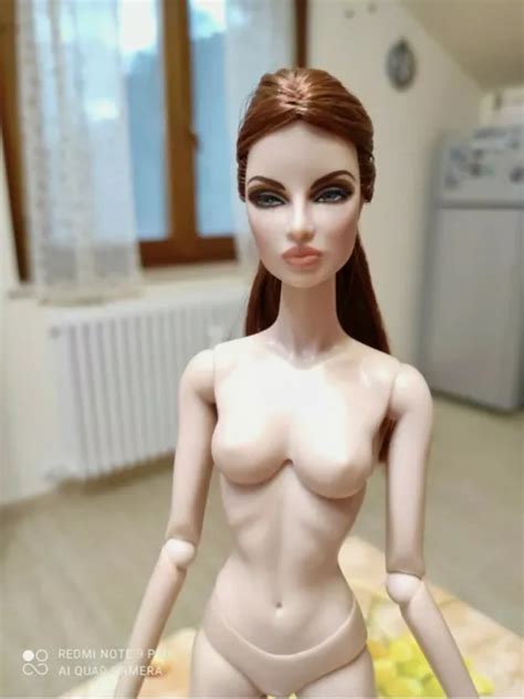 Fashion Royalty Eugenia Reroot Nuda Nude Naked Doll Integrity Toys Picclick