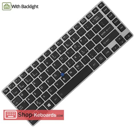 Replacement Toshiba Tecra Z40 C 12e Laptop Keyboards With High Quality