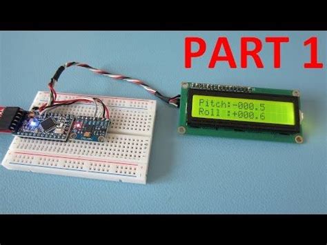 MPU 6050 6dof IMU Tutorial For Auto Leveling Quadcopters With Arduino