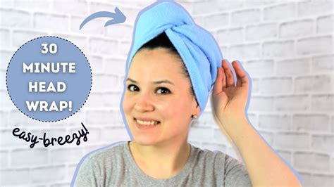 Minutes Towel Head Wrap Quick Easy Tutorial For A Useful Sewing