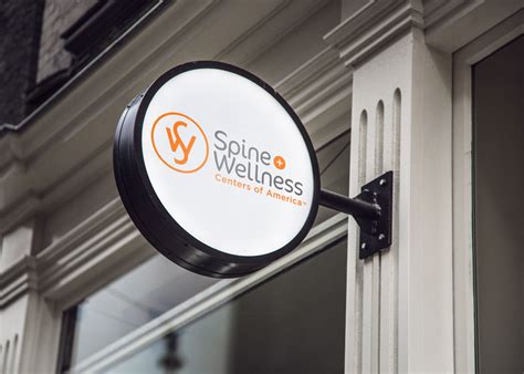 Spine Wellness Centers Of America Brand Identity On Behance