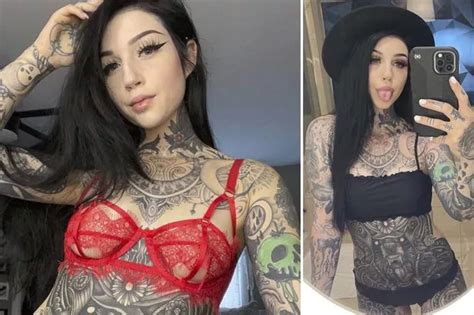 Tattoo Model Who Covered 98 Of Body In Ink Shares Rare Before Picture