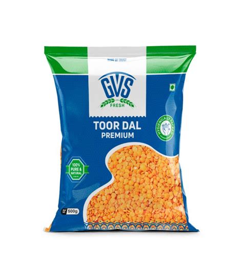Gvs Foods Toor Dal Premium 500g 1kg