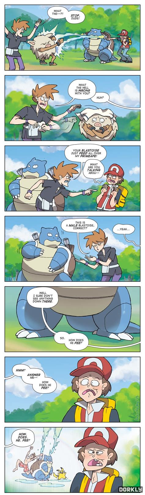 Pokemon Peeing Funny Pictures And Best Jokes Comics Images Video