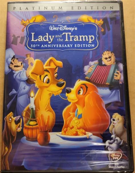 LADY AND THE Tramp DVD 2006 2 Disc Set Platinum Edition NEW