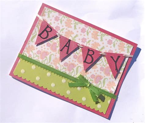 Baby showers are usually planned by someone other than the parents. Baby Shower Handmade Card Ideas : Let's Celebrate!
