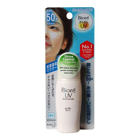 Biore uv perfect face milk (spf50+ / pa++++). Biore UV Perfect Face Milk SPF 50+ PA+++ (30ml ...