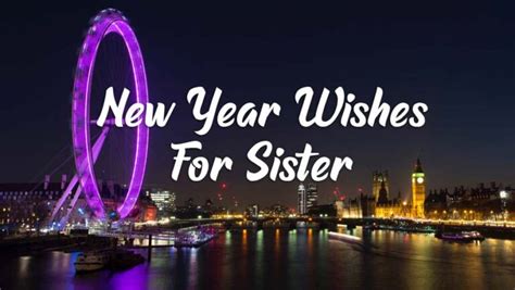 Happy New Year Wishes For Sister And New Year Messages 2020 Festifit