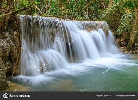 Huai Mae Khamin Falls Khuean Srinagarindra National Park Kanchanaburi