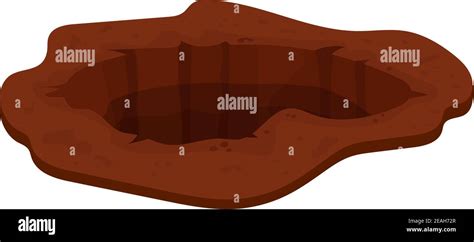 Big Hole In The Ground Stock Vector Images Alamy