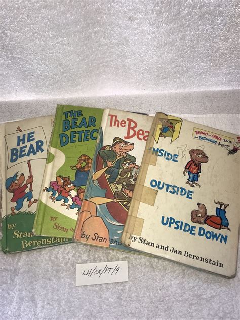 Vintage He Bear She Bear Books By Berenstain Ebay