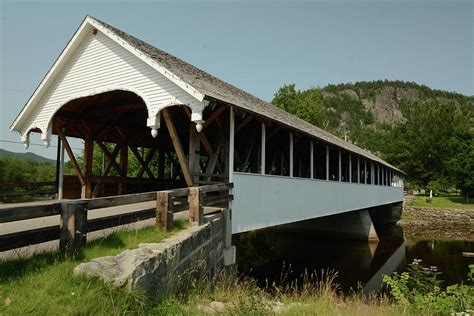 Stark New Hampshire Covered Bridge Photograph By Sherman Perry
