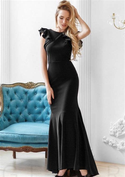 Black Long Dress Prom Maxi Dress Dresses For Women Evening Dress
