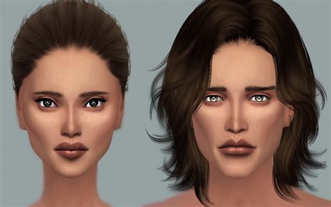 Model Skin At S4 Models Sims 4 Updates