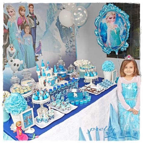 Pretty Theme Event Planner Candy Buffet Portfolio Frozen Party