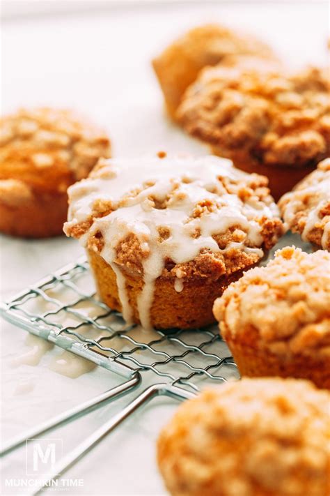Pumpkin Muffins With Streusel Topping Video Munchkin Time