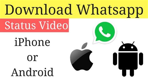 In this video today we will see how to download whatsapp status video of other contacts in your whatsapp account hello everyone and welcome to my youtube. How to download whatsapp status video for iPhone Or ...