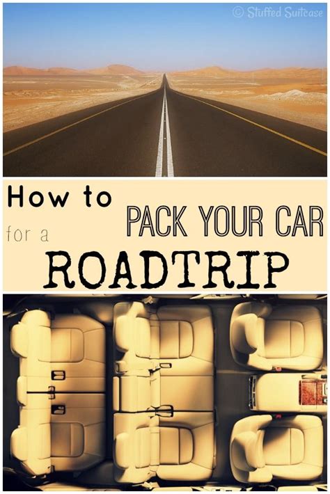 How To Pack For A Road Trip Diagram Road Trip Packing Summer Road